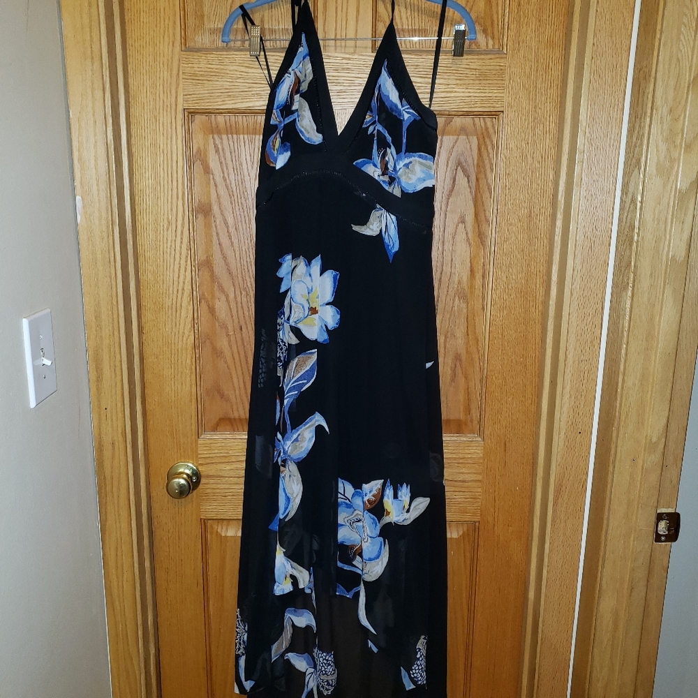 High low hem maxi dress